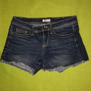 Denim jean shorts